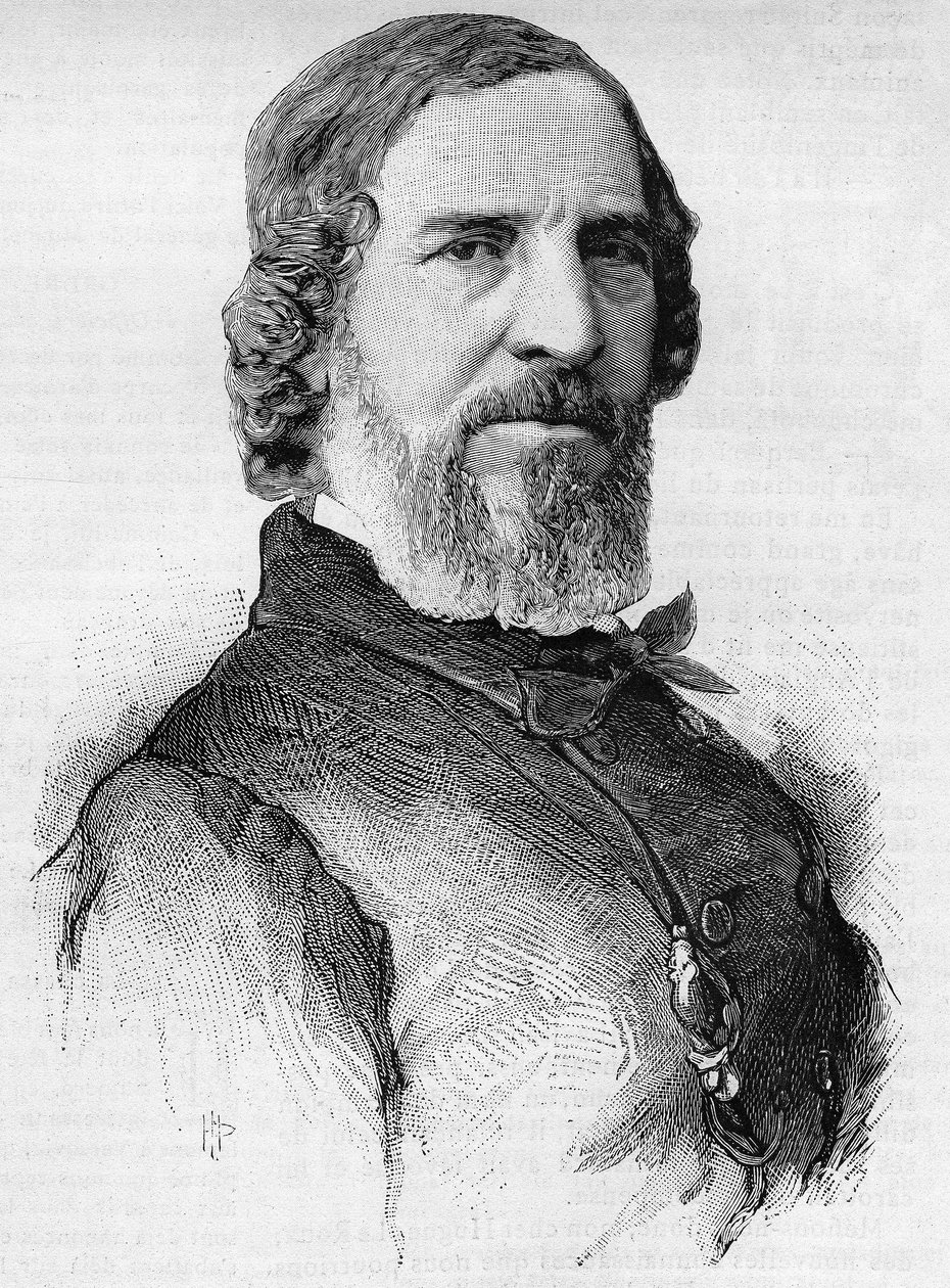 Portret francuskiego aktora Hugues Bouffe (1800-1888). autorstwa French School
