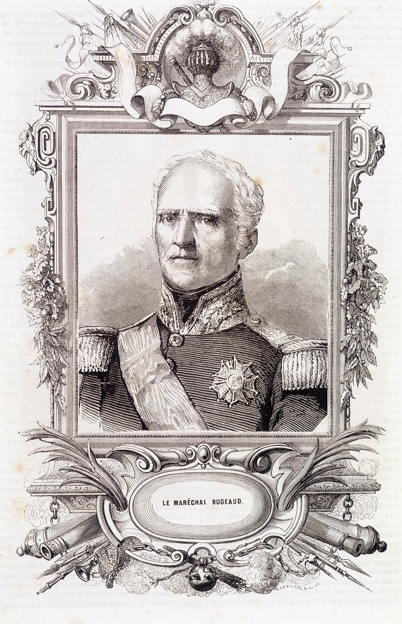 Portret marszałka Francji Thomasa Roberta Bugeauda (1784-1849) autorstwa French School