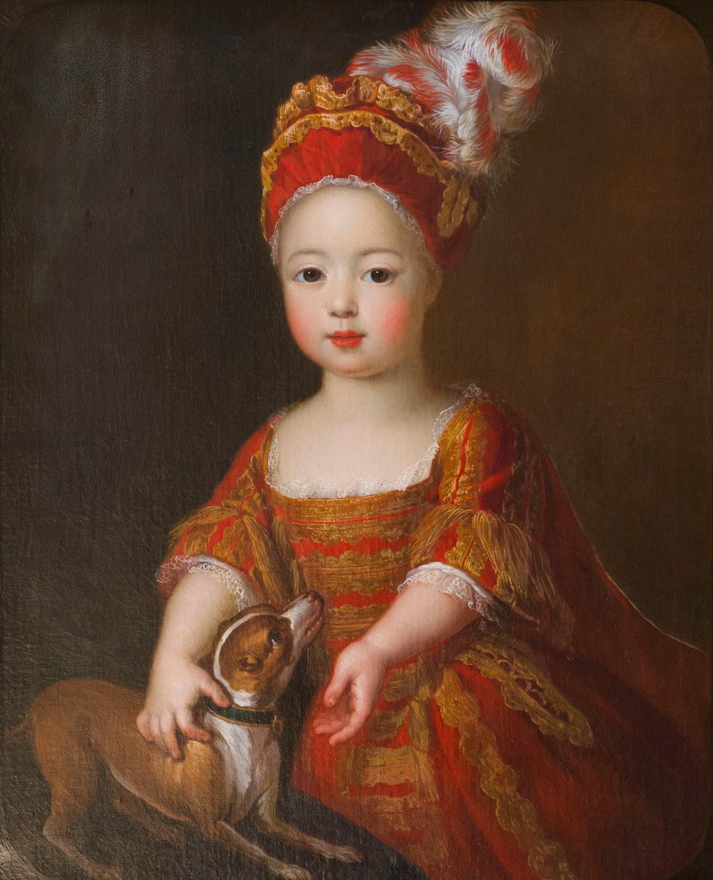 Portret młodego księcia Lotaryngii autorstwa French School