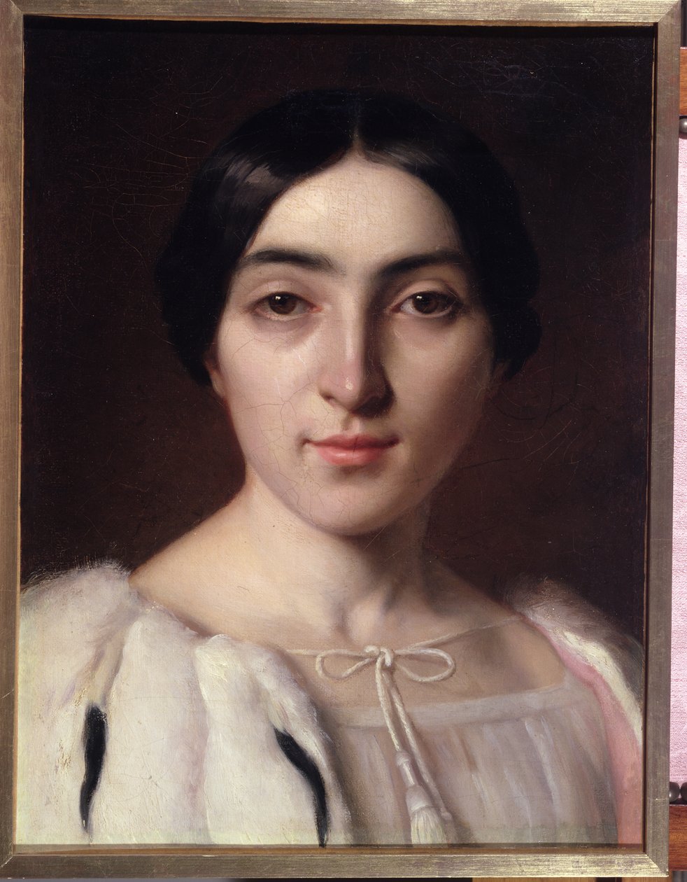 Portret przypuszczalnie Adele Hugo (1830-1915) autorstwa French School