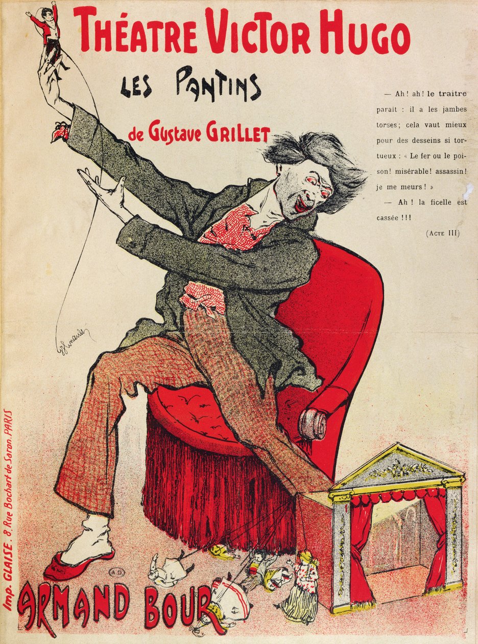 Plakat do Les Pantins Gustave