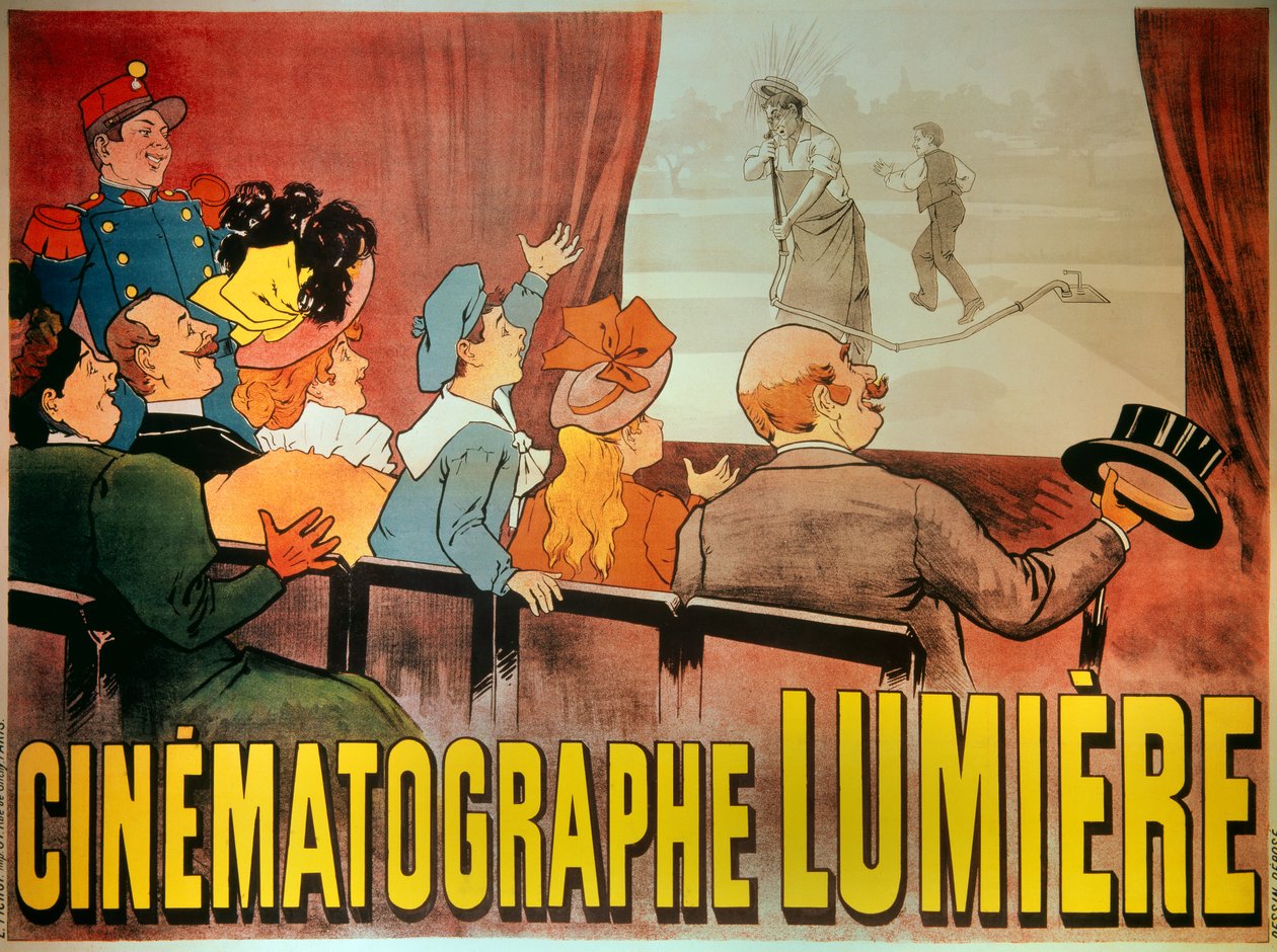 Plakat dla autora zdjęć braci Lumiere: „” L