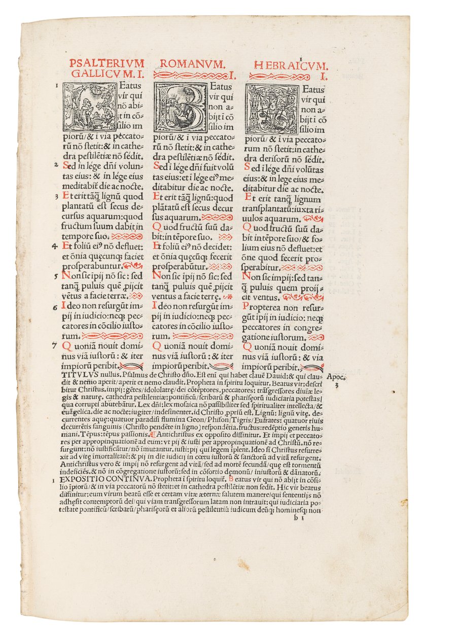 Quincuplex Psalterium, red. Jacques Le Fèvre d