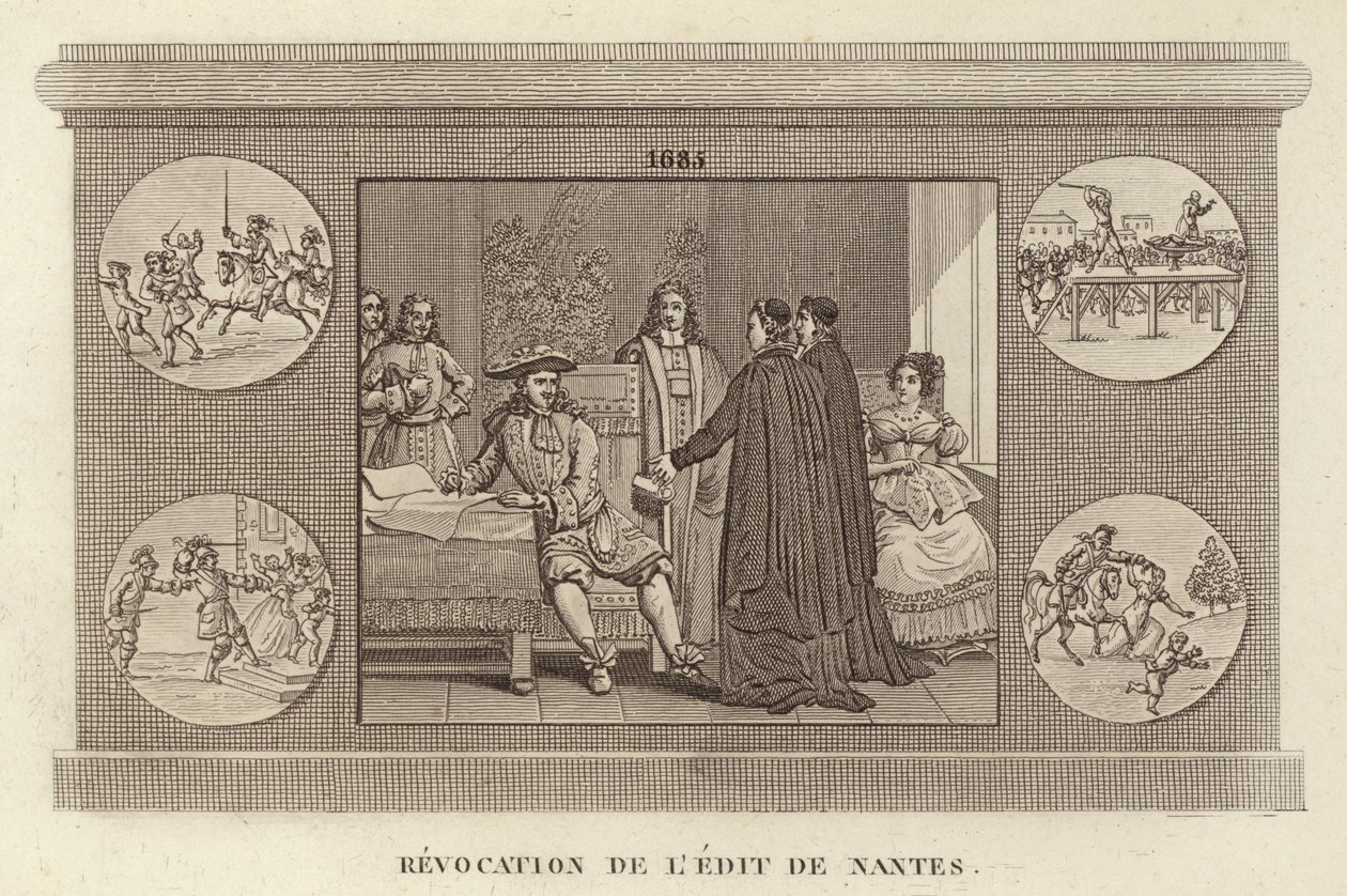 Odwołanie edyktu z Nantes autorstwa French School