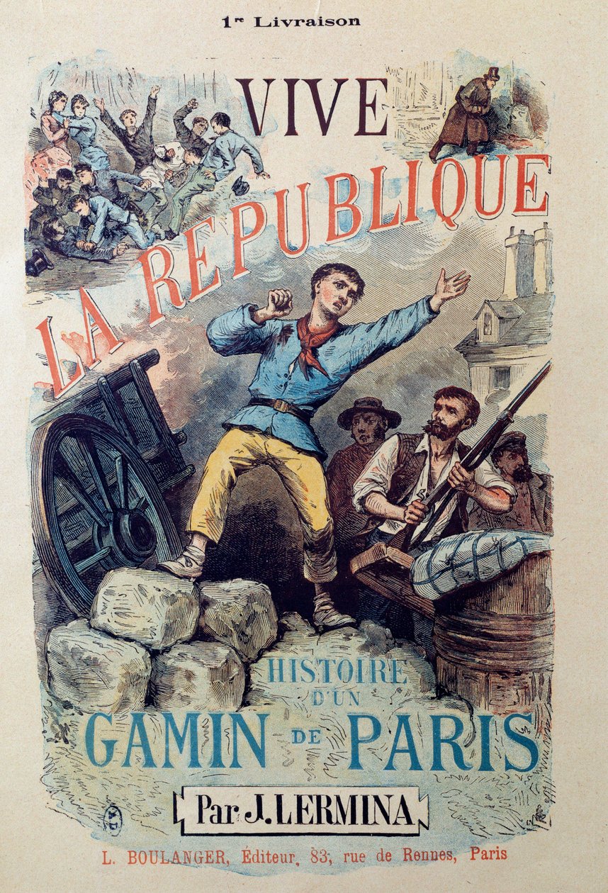 Rewolucja 1848 roku: okładka książki "Vive la republique, histoire d