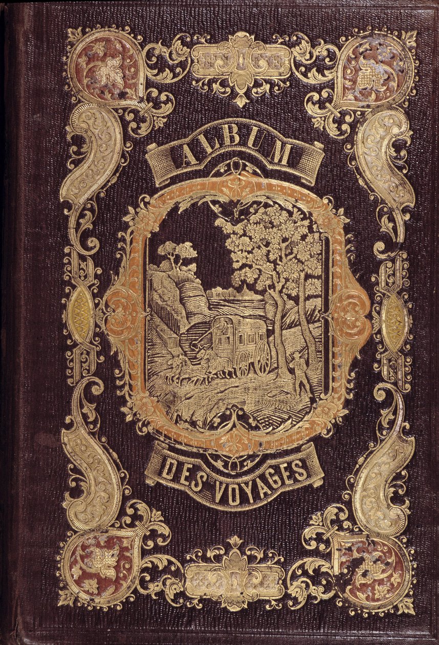 Romantyczna okładka "Albumu podróży" autorstwa French School
