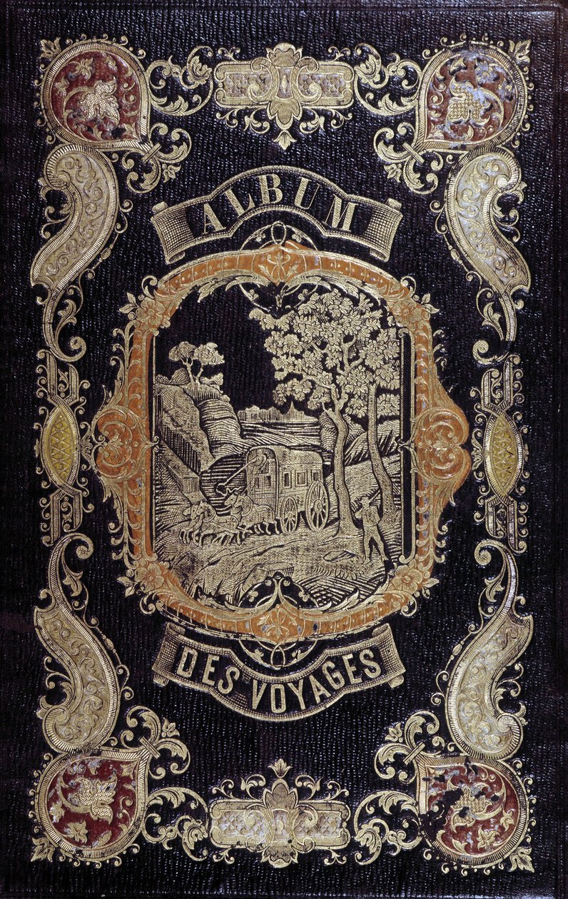 Romantyczna okładka „Album des Voyages”” autorstwa French School