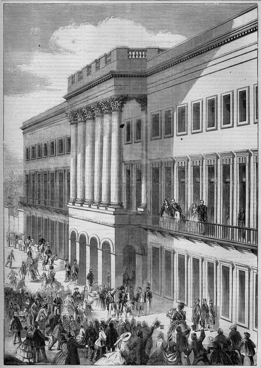 Królewskie małżeństwo w Belgii autorstwa French School