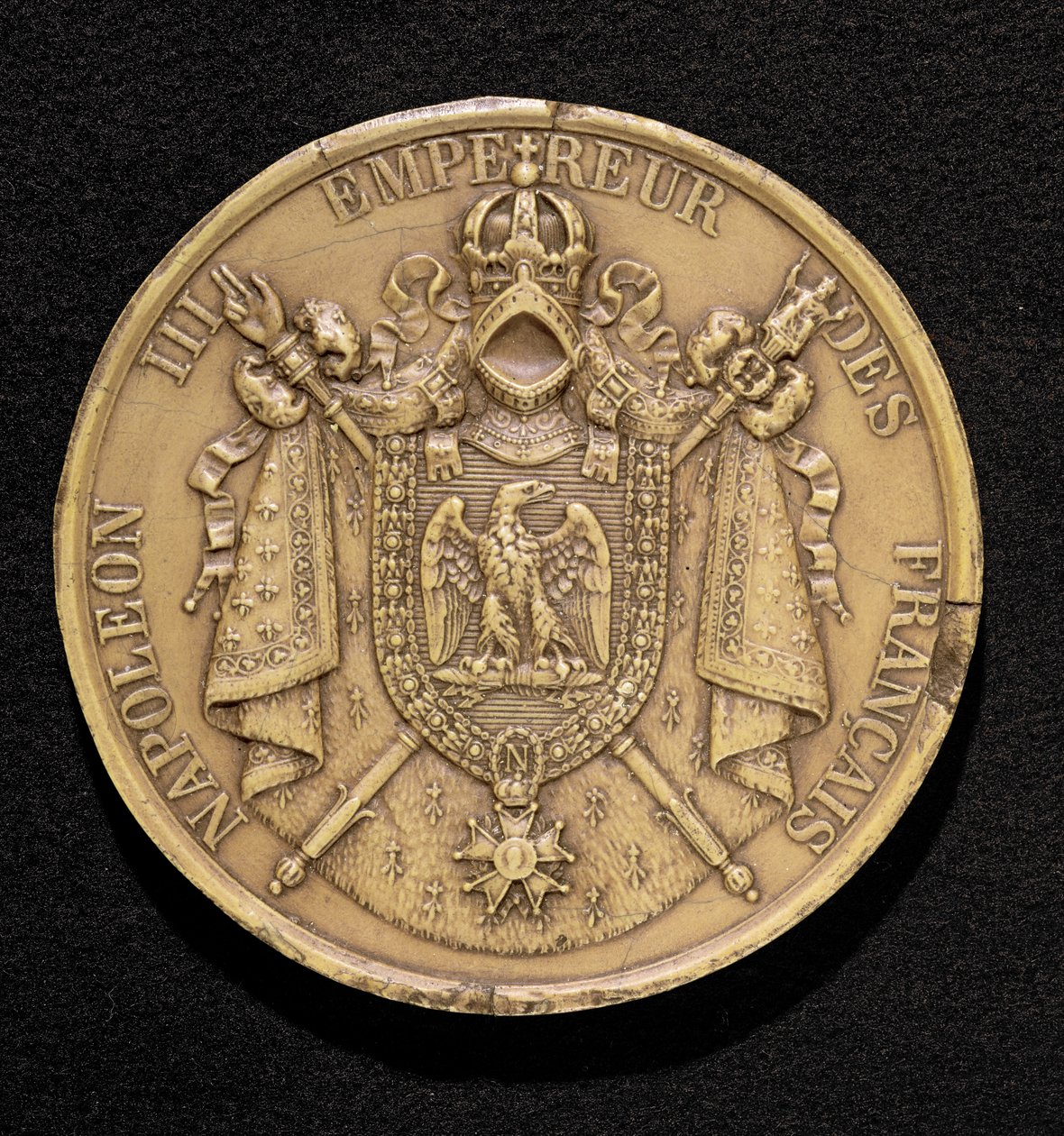 Pieczęć Napoleona III (1808-73) 1852 autorstwa French School