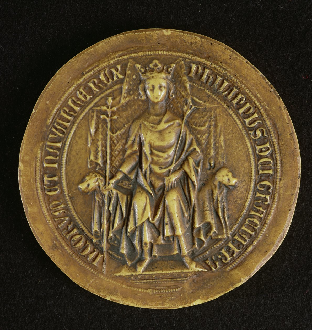 Pieczęć Filipa V (1294-1322) Wysoki, 1317 autorstwa French School