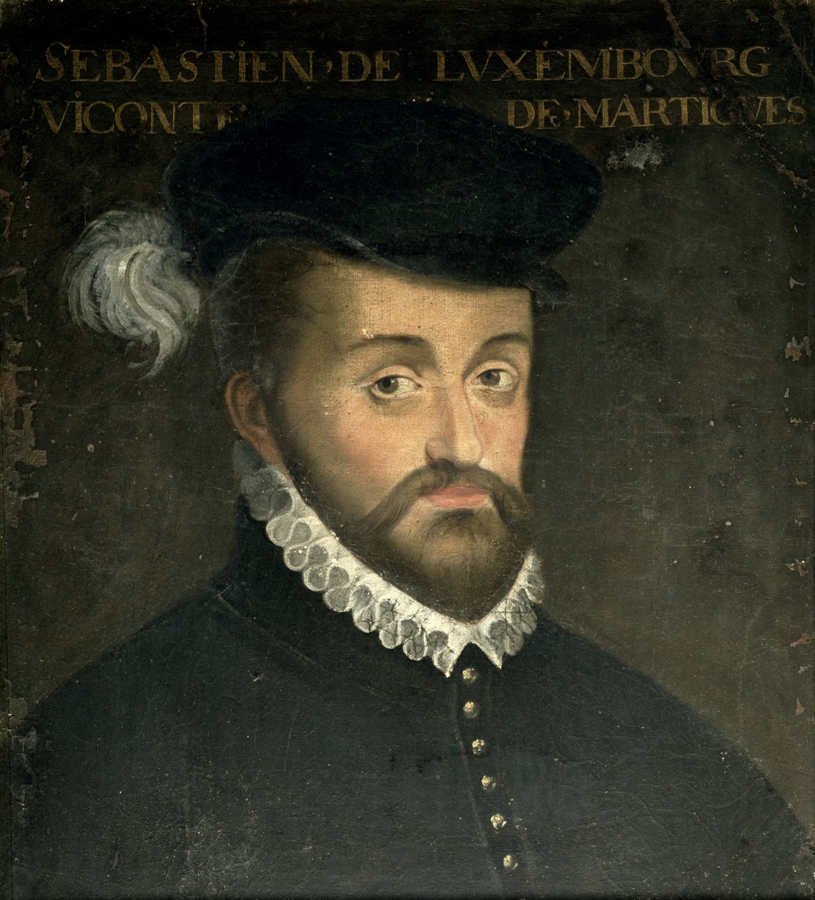 Sebastien z Luksemburga, wicehrabia Martigues autorstwa French School