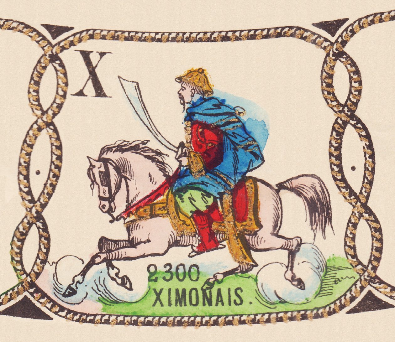 Simonais, około 1860 r. (druk) autorstwa French School