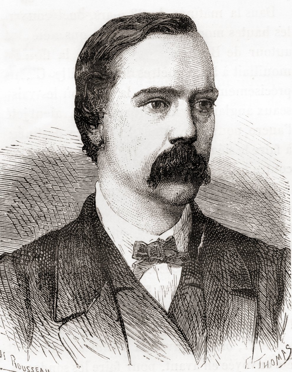 Sir Charles Tilston Bright, z Les Merveilles de la Science, opublikowanego ok. 1870 r. (rycina) autorstwa French School