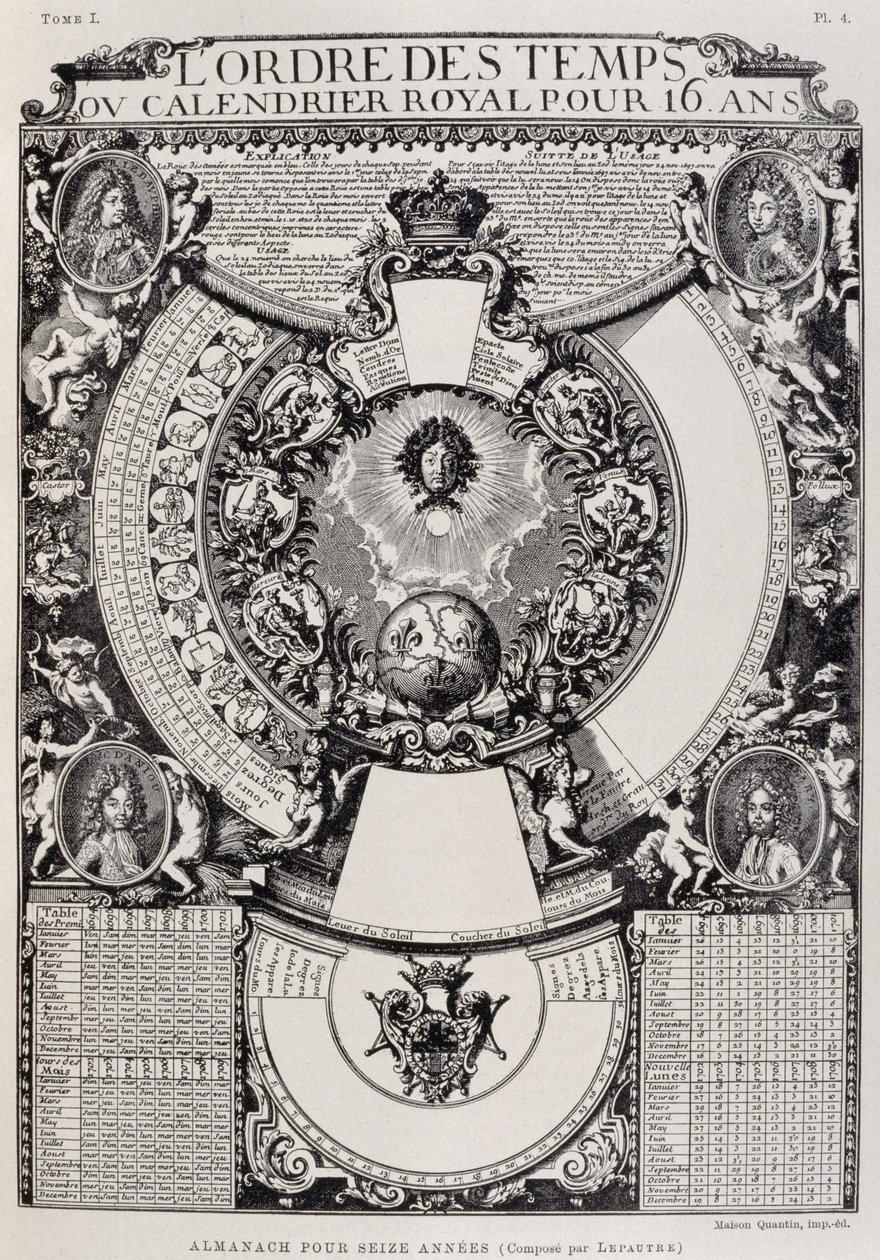 Szesnastoletni almanach projektu Lepautre