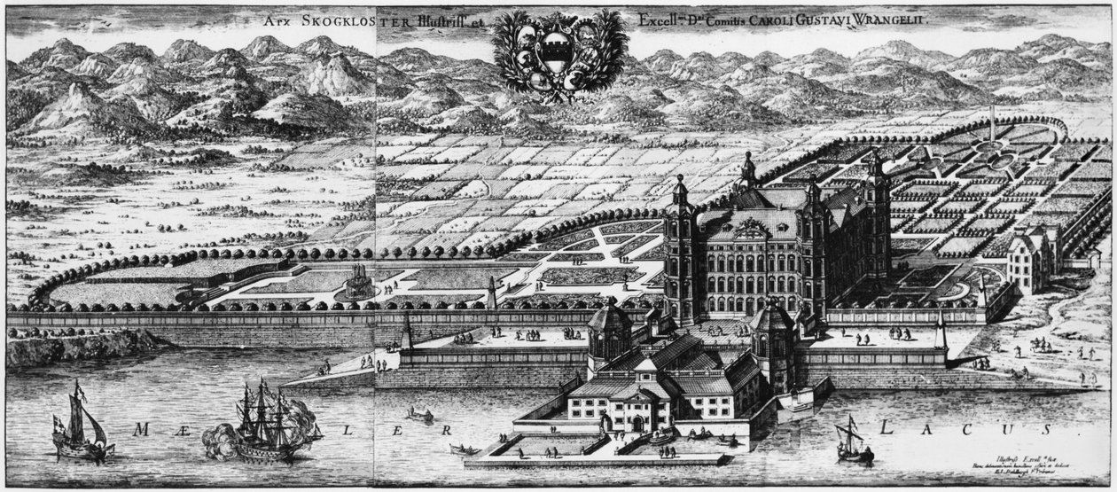 Zamek Skokloster autorstwa French School