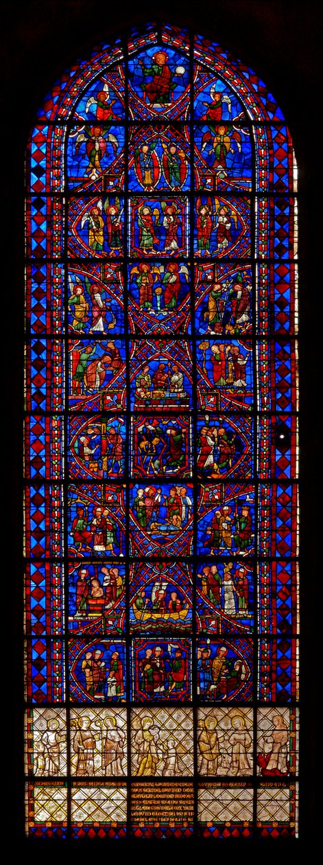 św. Apollinaire; Hierarchia anielska (w36) autorstwa French School