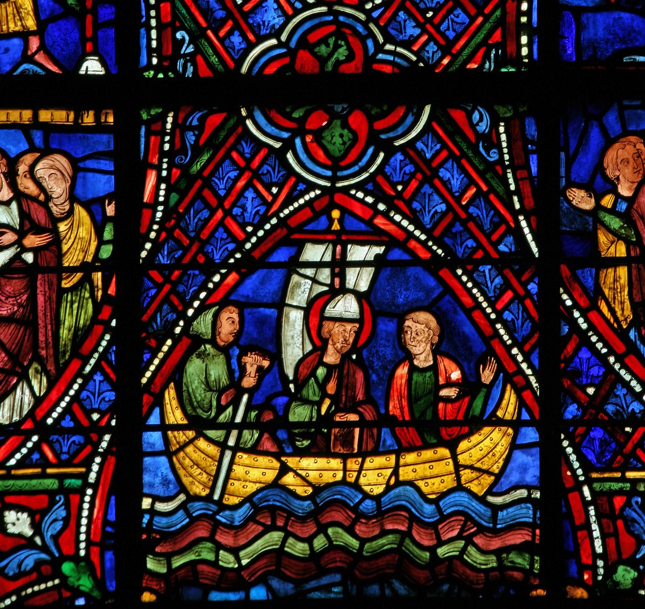 St. Apollinaire: w łodzi (w36) autorstwa French School
