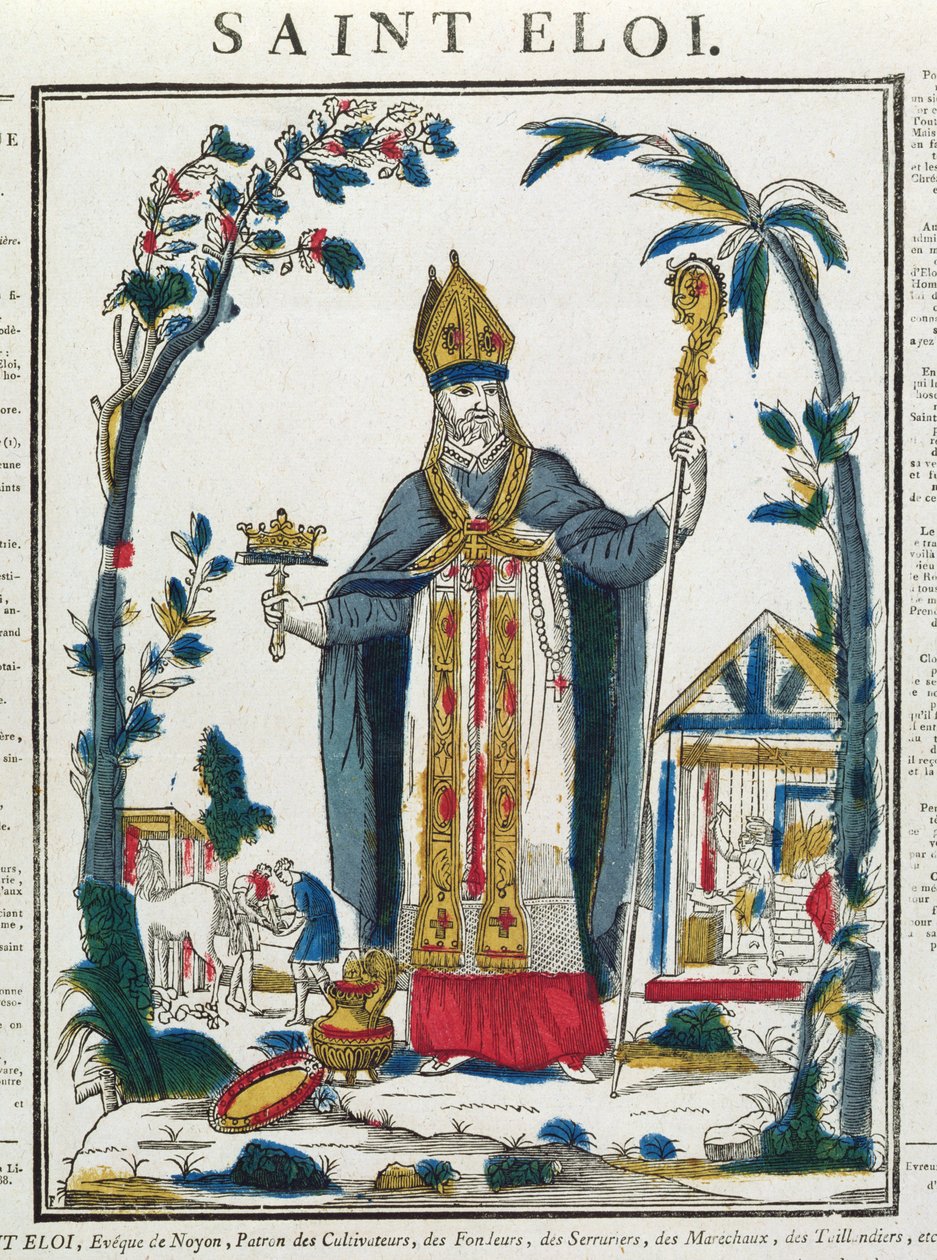 św. Eloi (ok. 588-660) autorstwa French School