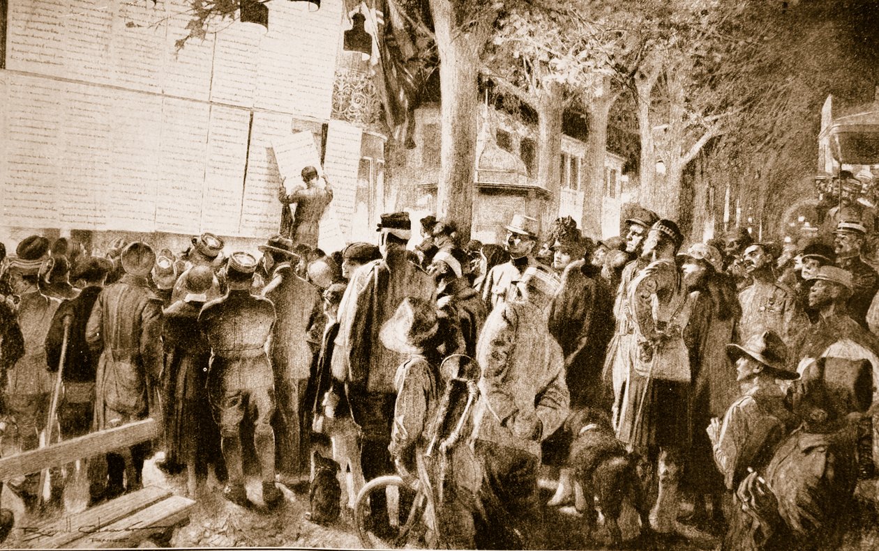 Studiowanie wiadomości wojennych w Nicei: Kosmopolityczny tłum na Riwierze Francuskiej, 1914-19 autorstwa French School