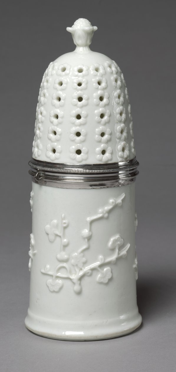 Sugar Caster, producent Fabryka Porcelany Saint Cloud, c.1732-1738 autorstwa French School