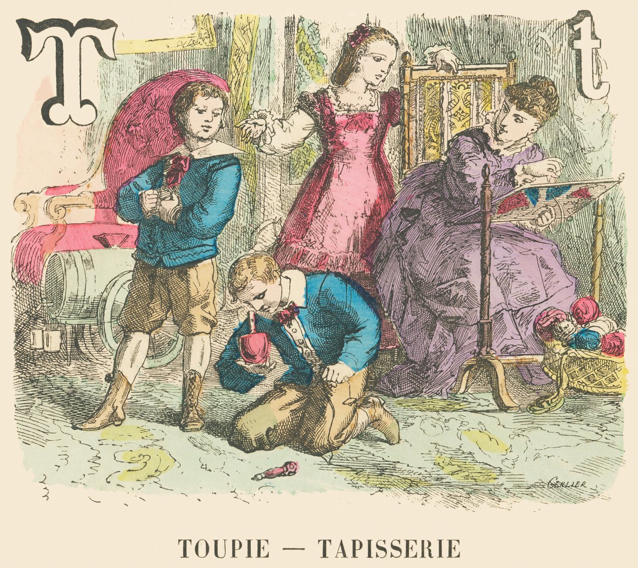 T: Góra — Gobelin autorstwa French School