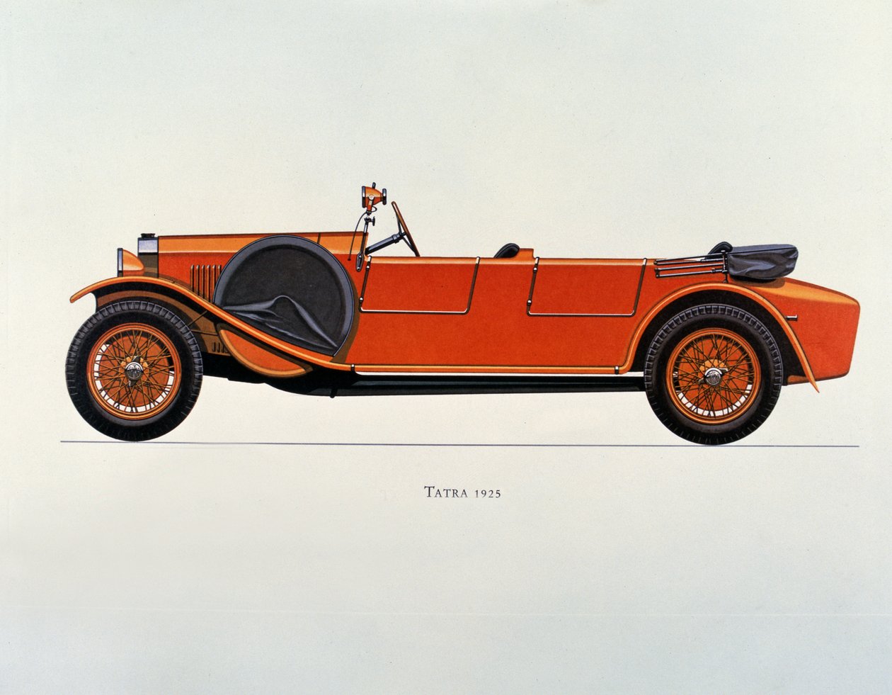 Samochód Tatra, 1925 autorstwa French School