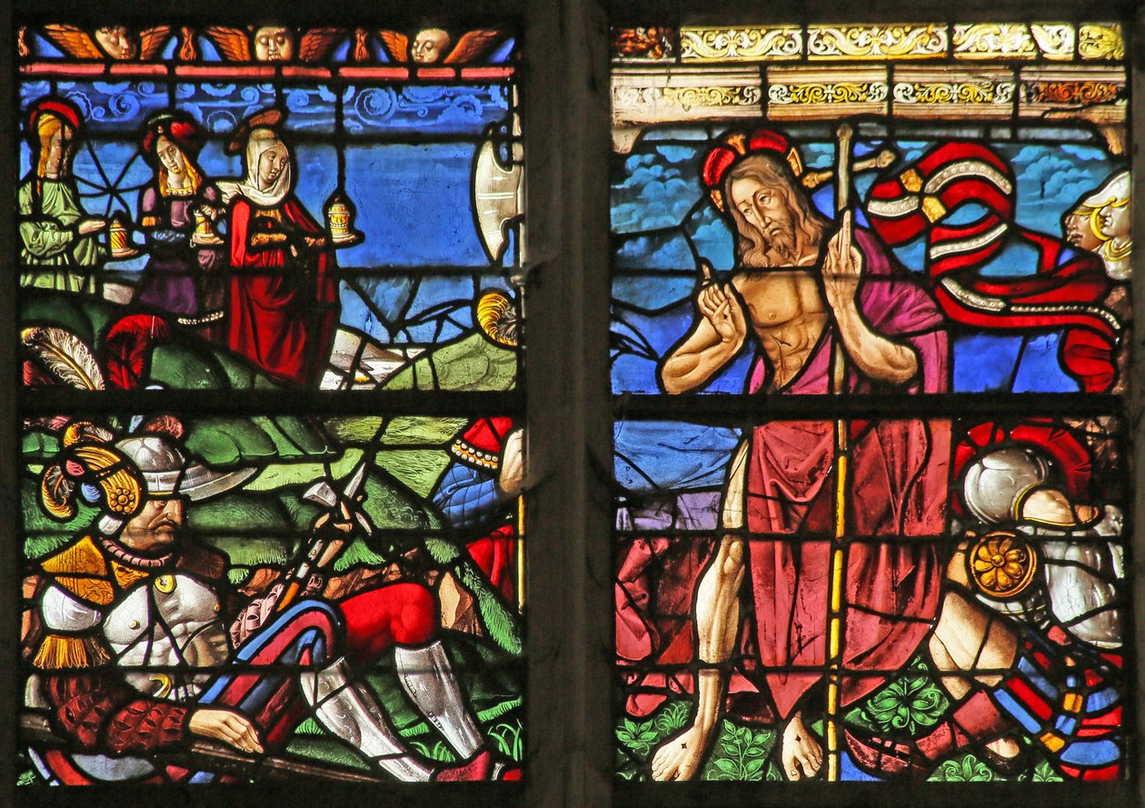 12 Apostołów po śmierci Maryi Panny autorstwa French School