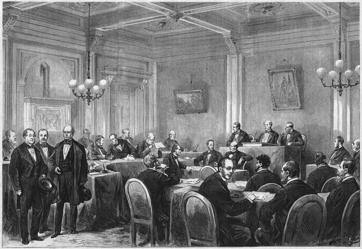 Arbitraż Alabama (lub Arbitraż Genewski) autorstwa French School