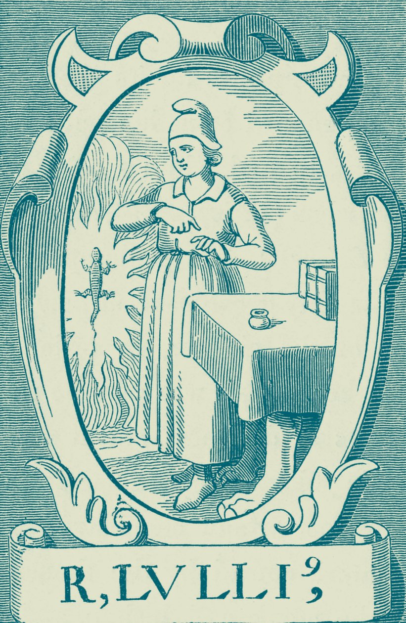 Alchemik Raymond Gulli autorstwa French School