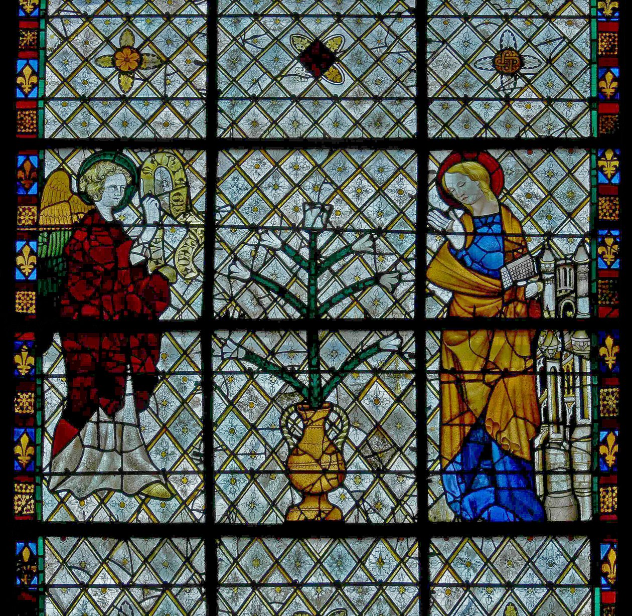 Zwiastowanie (w26b) autorstwa French School