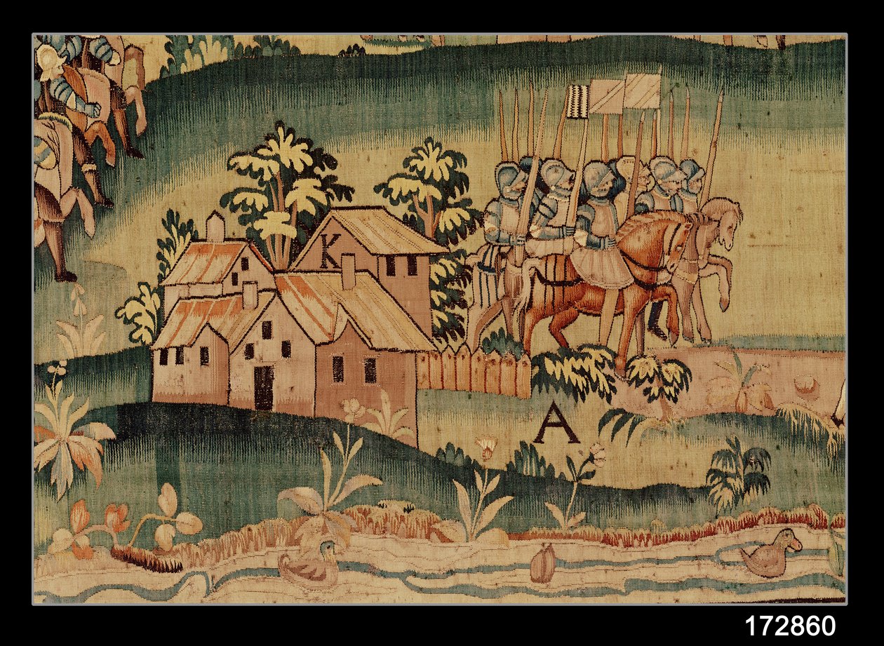 Bitwa pod Jarnacem, spotkanie dwóch armii 13 marca 1569 (więcej) autorstwa French School