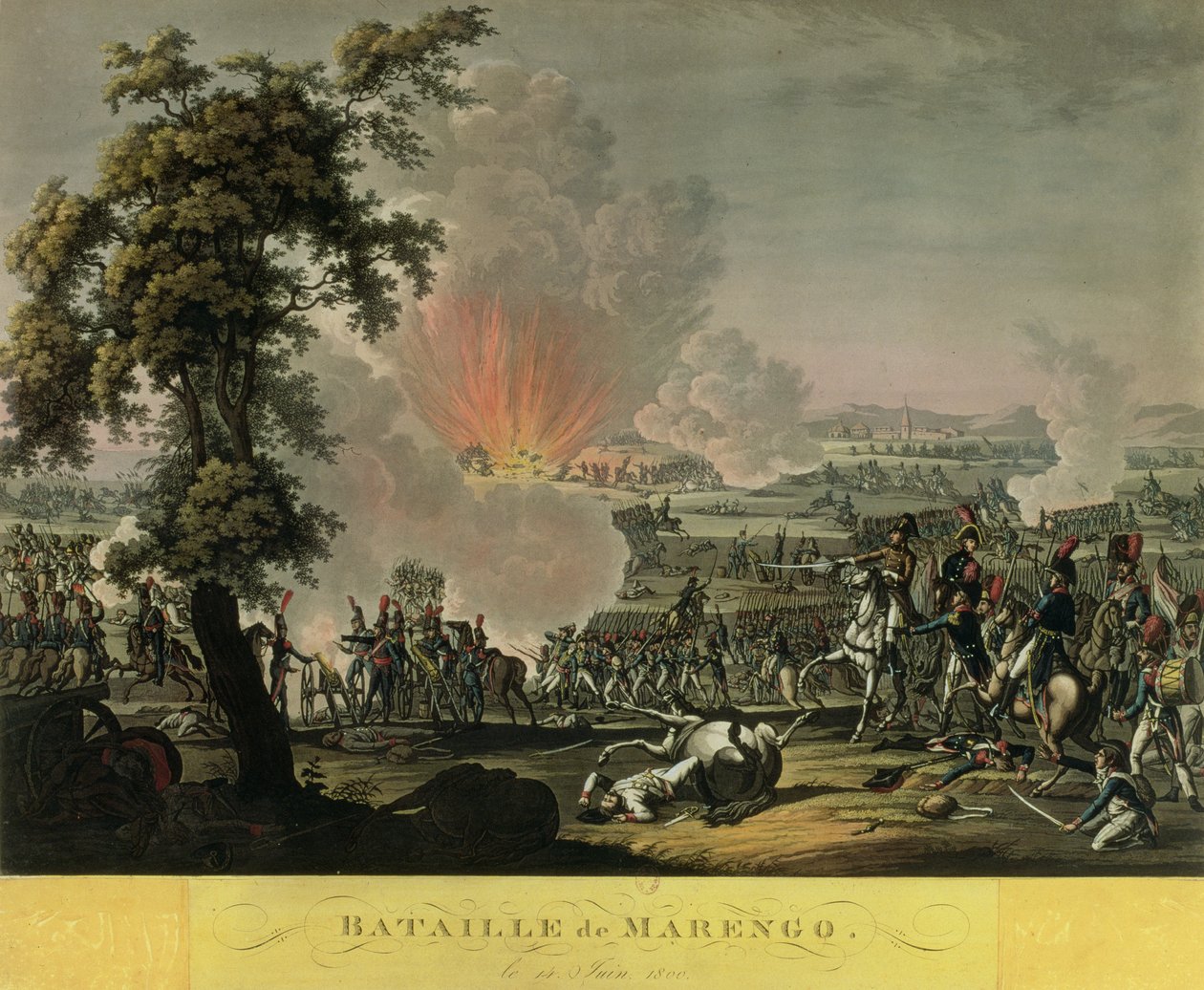 Bitwa pod Marengo, 14 czerwca 1800 autorstwa French School