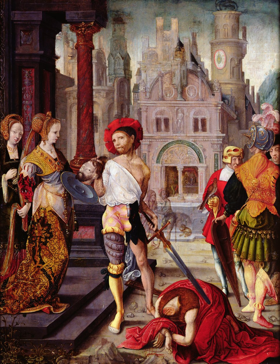 Ścięcie św. Jana Chrzciciela, 1525 r. autorstwa French School