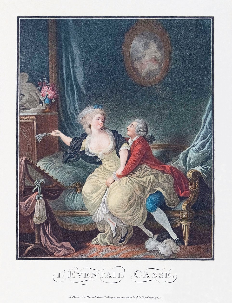 Zepsuty wentylator. Uwodzenie seksualne. 18 wiek. autorstwa French School