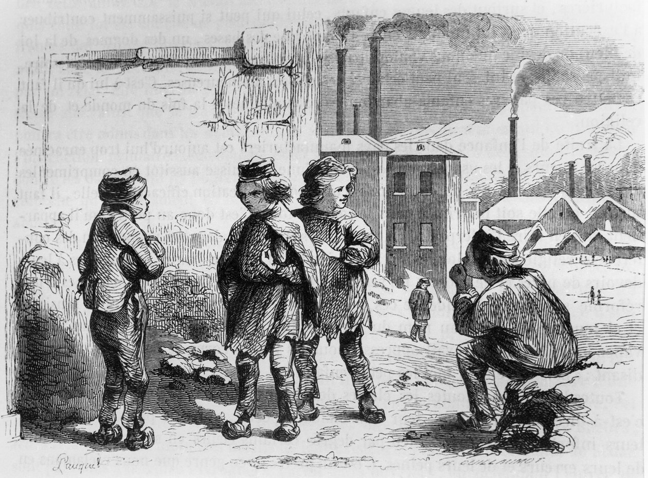 Dzieci Fabryki, 1842 autorstwa French School
