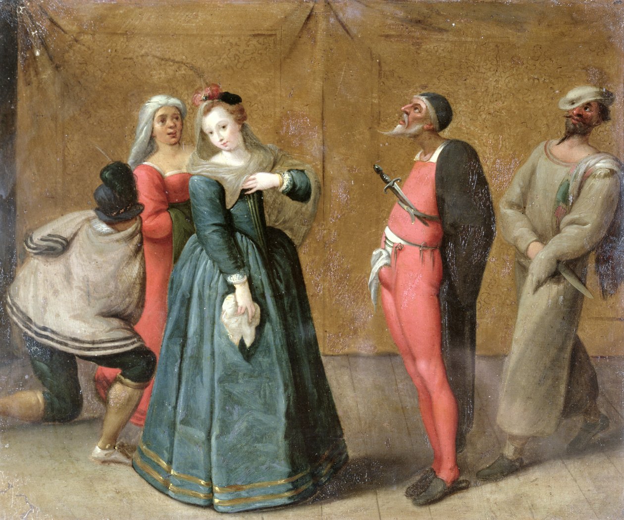 Firma Commedia dellArte (patrz również 231072) autorstwa French School