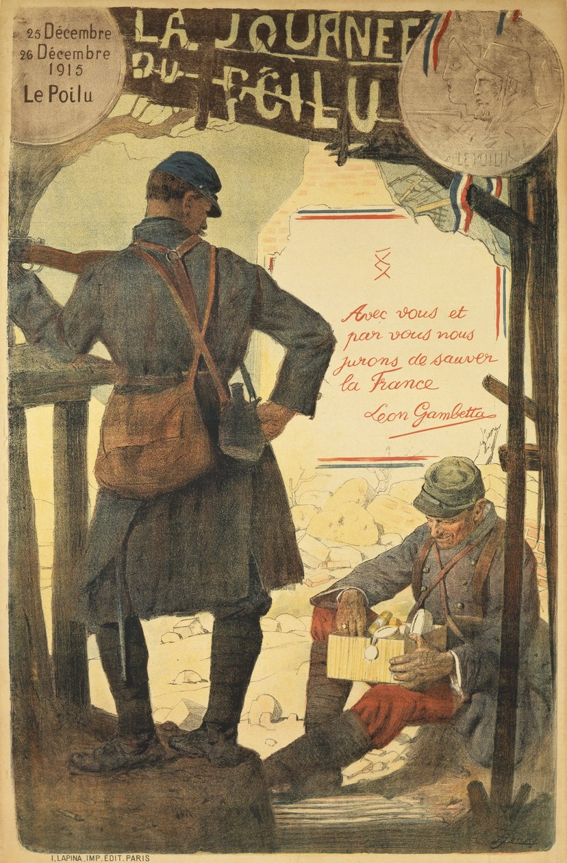 Dzień Poilu, 25-26 grudnia 1915, 1915 autorstwa French School