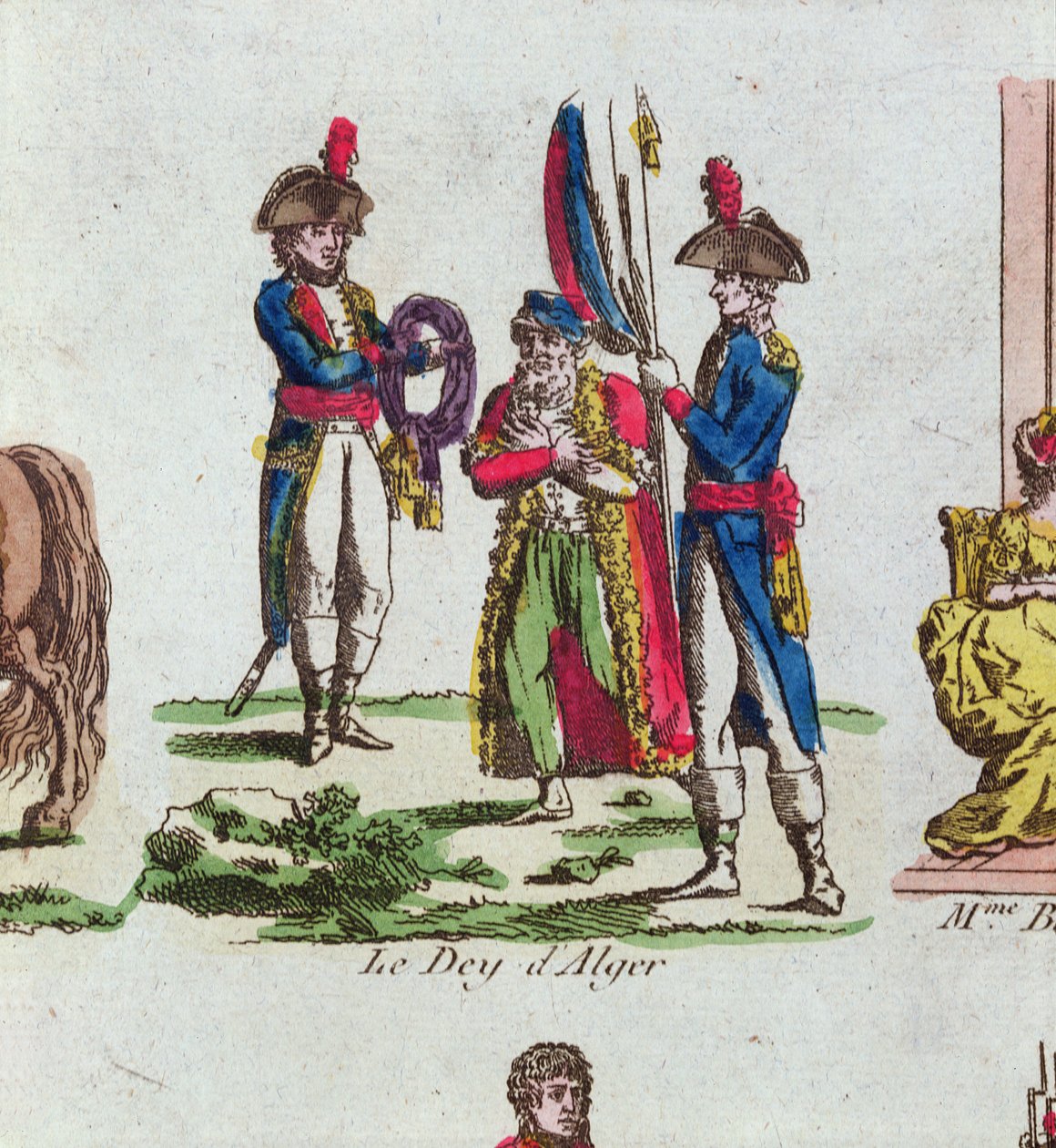 Dey Algieru, 1799 autorstwa French School