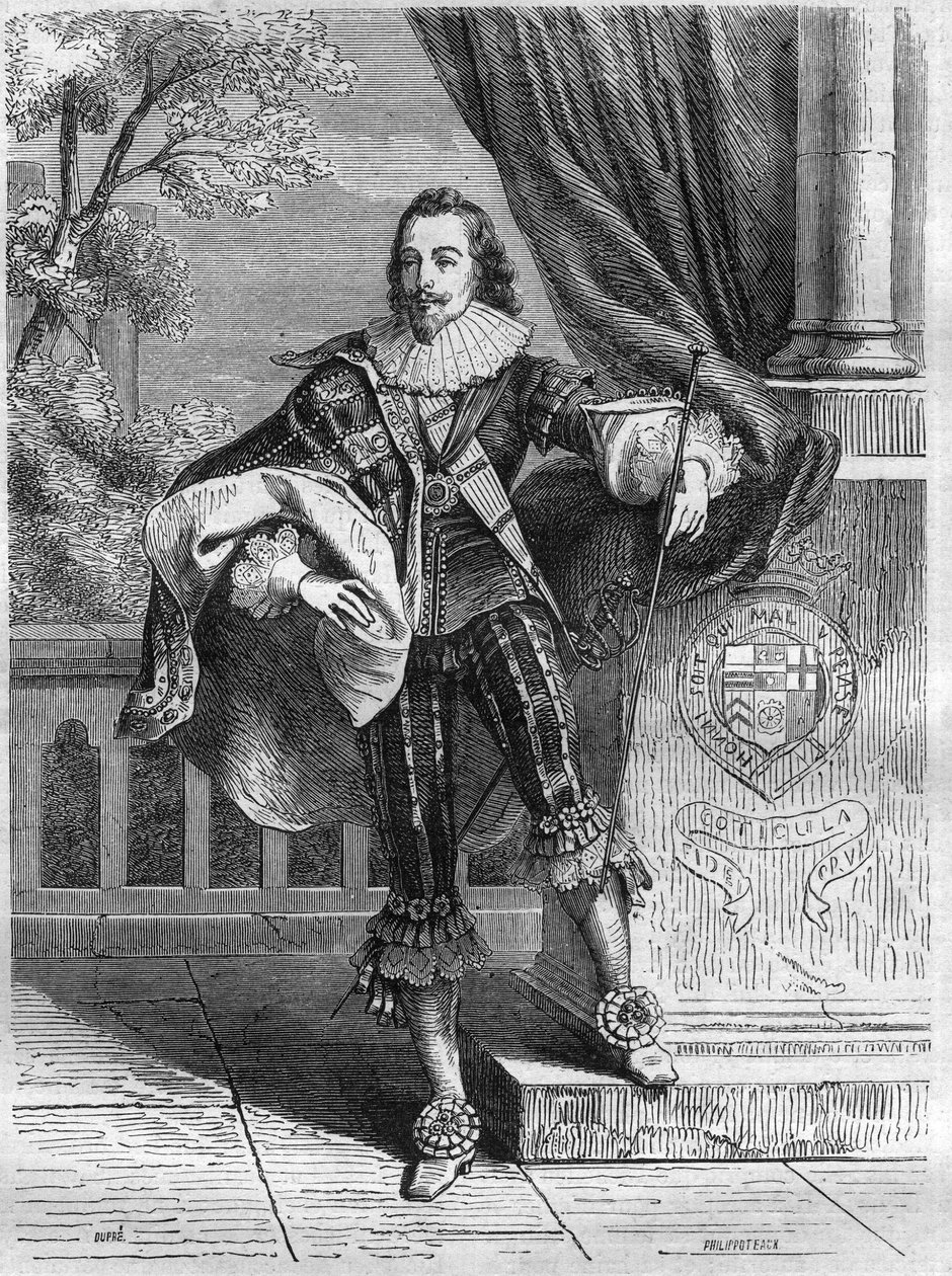 Książę Buckingham (George Villiers autorstwa French School