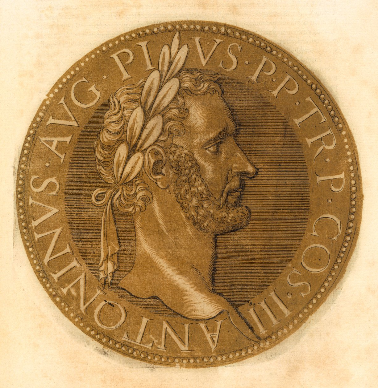 Cesarz Antoninus Pius autorstwa French School