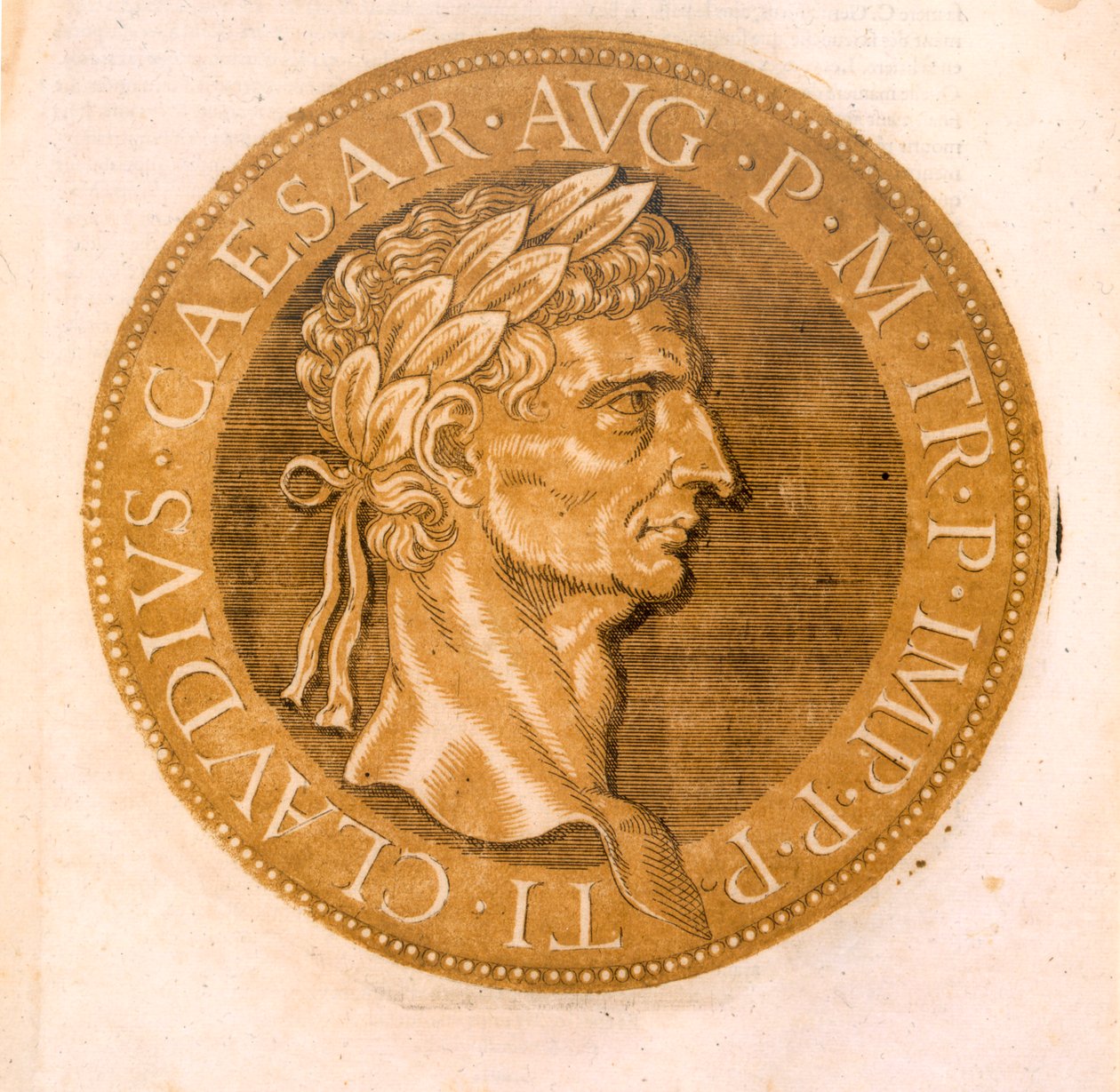 Cesarz Klaudiusz Cezar autorstwa French School
