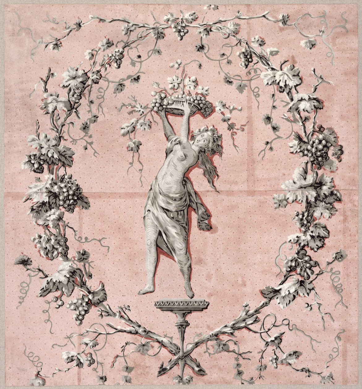 Cztery pory roku: jesień, ok. 1785 (tapeta) autorstwa French School