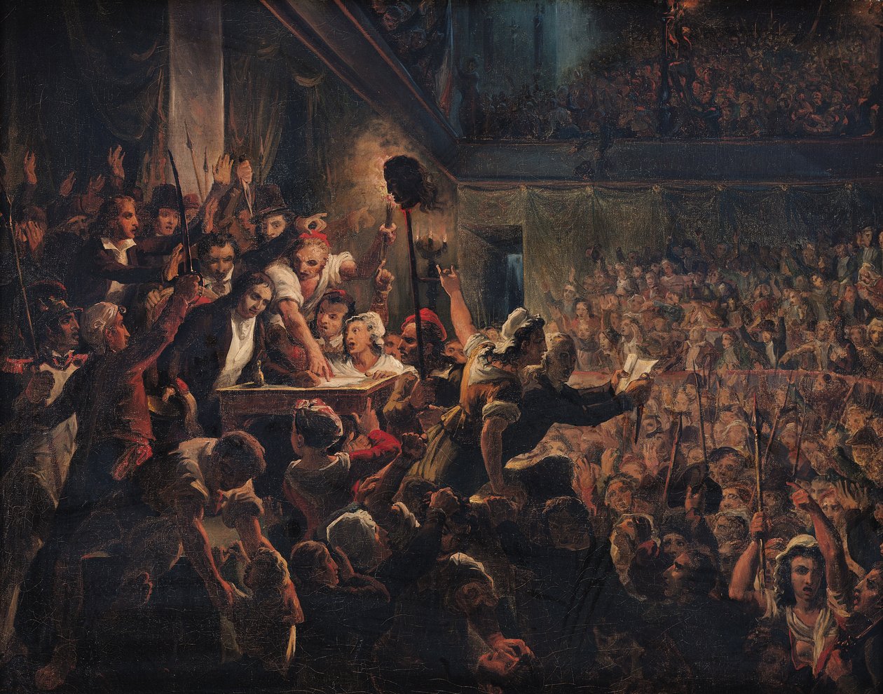 Szef zastępcy Jean Feraud (1759-95) przedstawiony Francois Antoine Boissy d