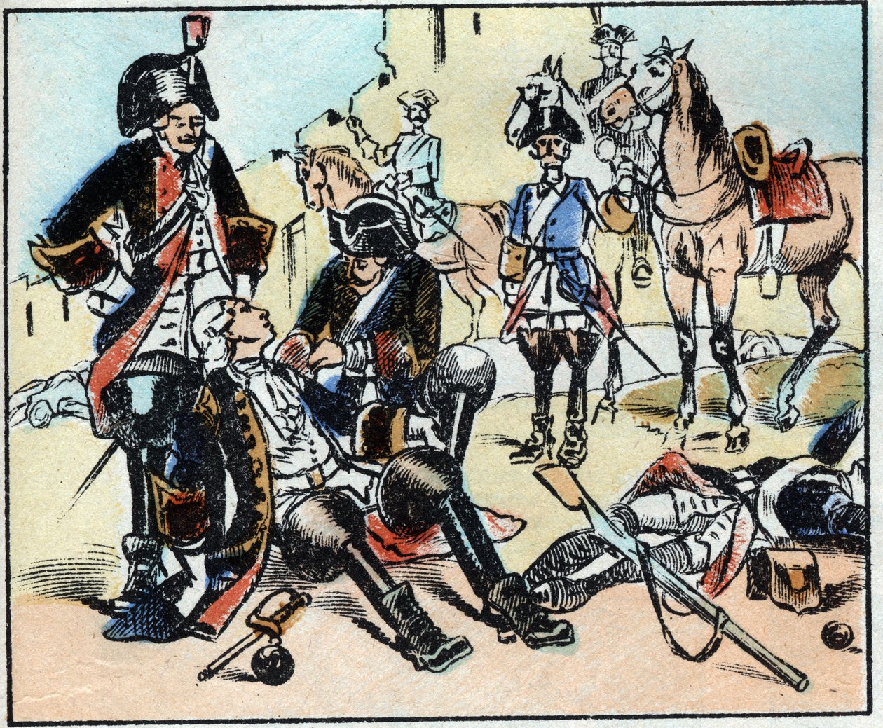 Markiz Montcalm (Louis Joseph de Montcalm autorstwa French School