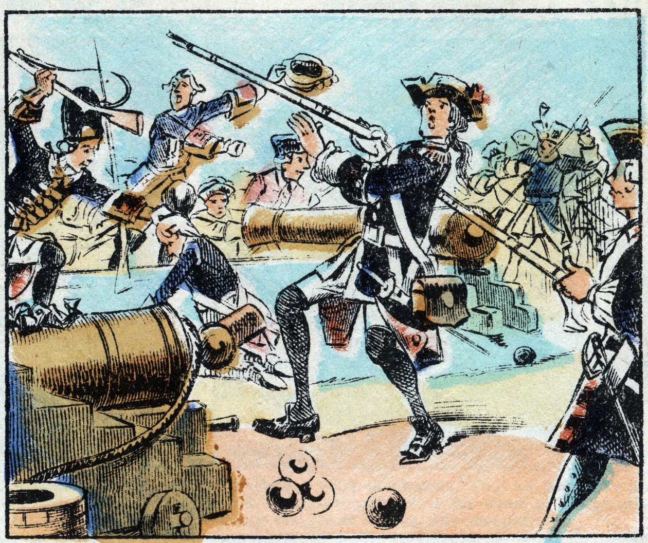 Markiz Montcalm (Louis Joseph de Montcalm autorstwa French School