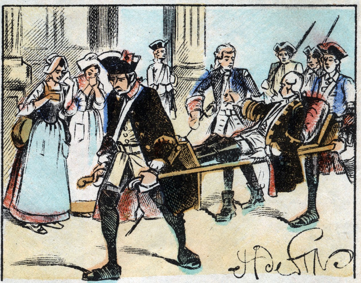 Markiz Montcalm (Louis Joseph de Montcalm autorstwa French School