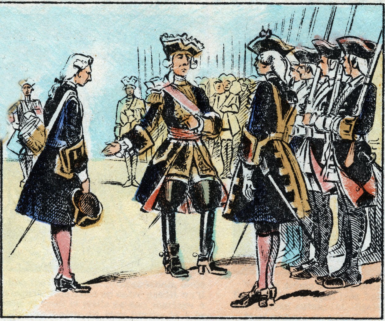 Markiz Montcalm (Louis Joseph de Montcalm autorstwa French School