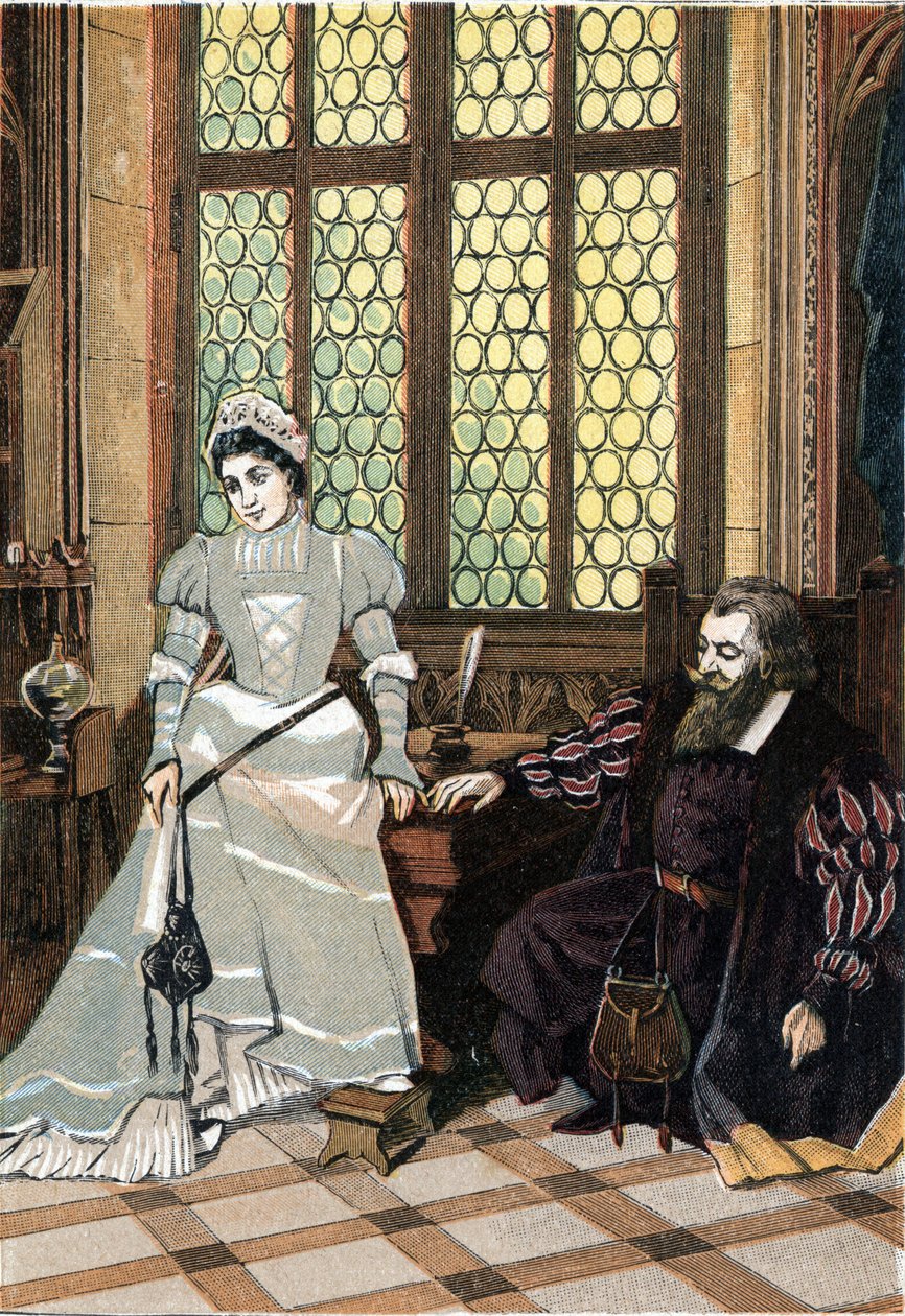 Mistrzowie śpiewacy z Norymbergi (Die Meistersinger von Nurnberg): Opera Wagnera. reklama 1890 autorstwa French School