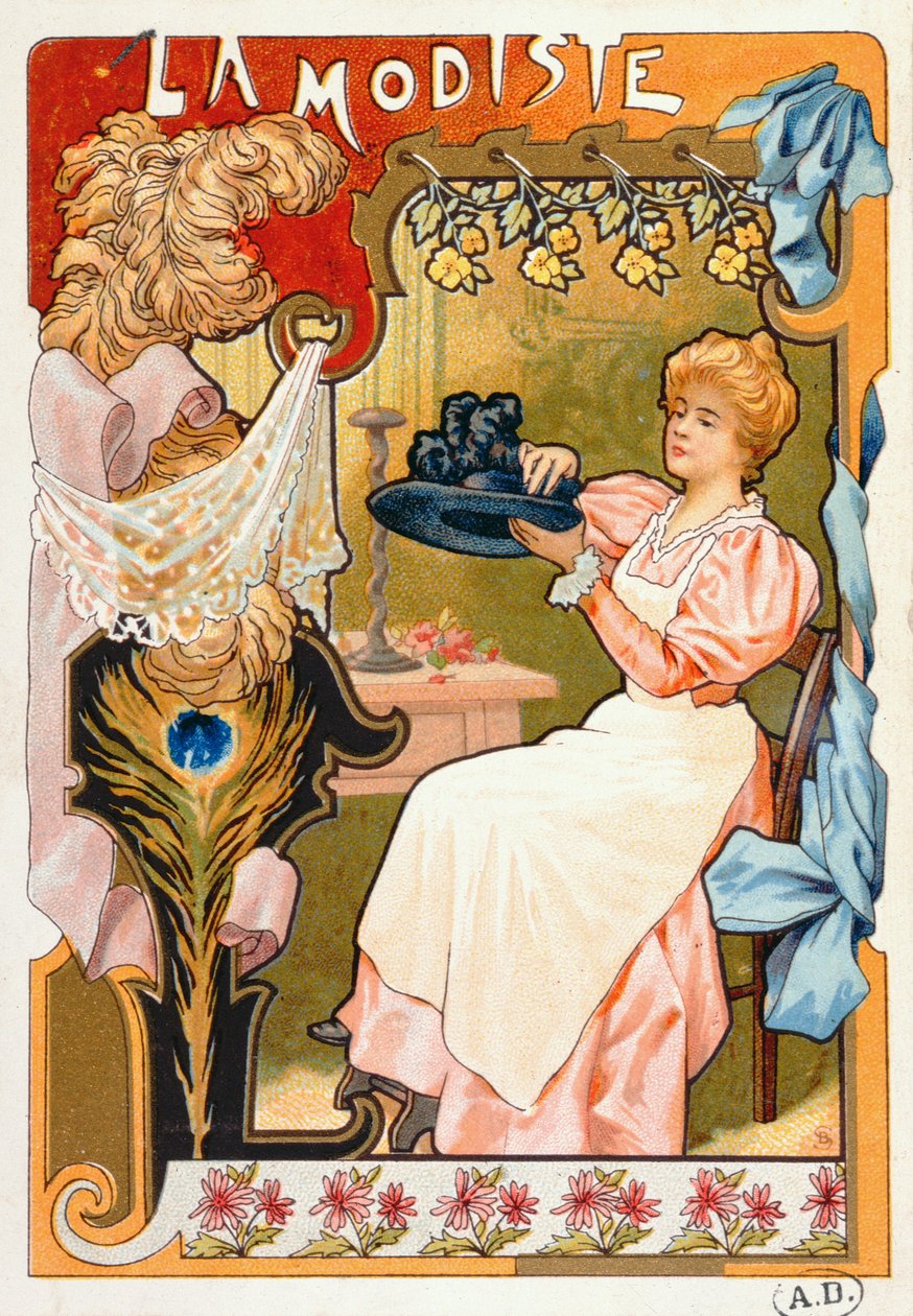 Miller, z serii litografii przedstawiających różne branże, 1899 autorstwa French School