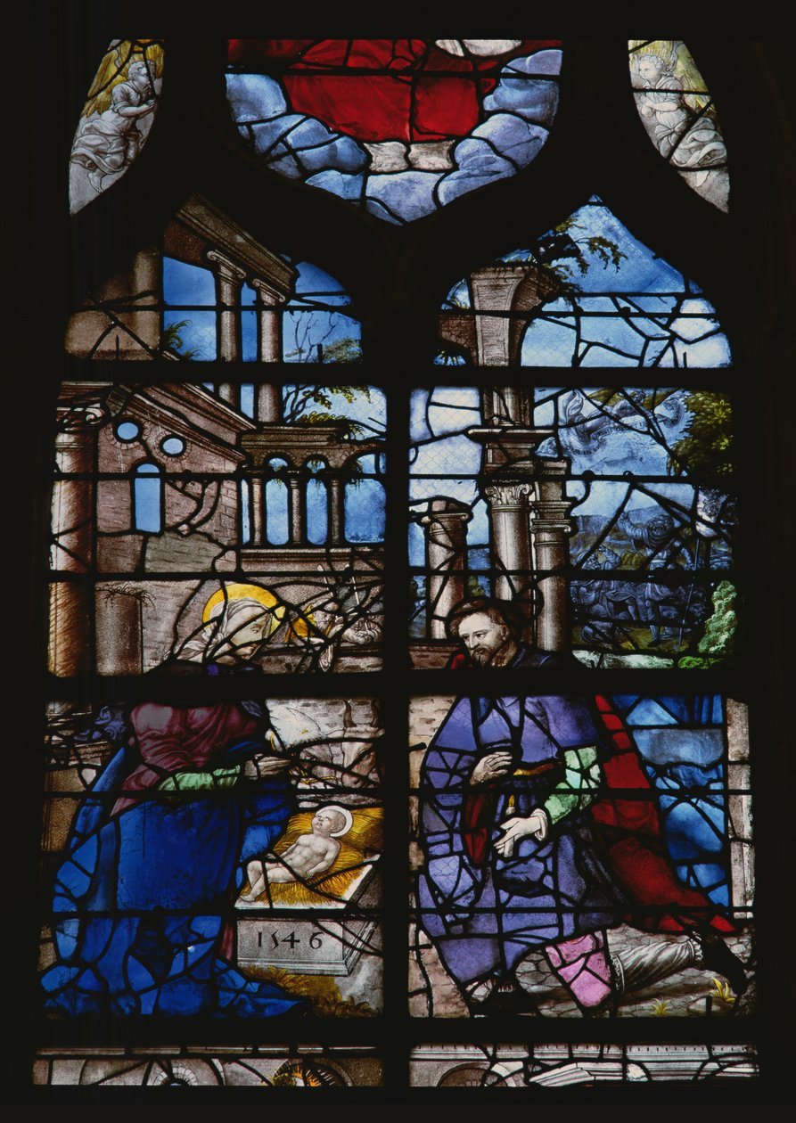 Narodzenia, 1546 autorstwa French School